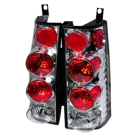 Overtime Altezza Tail Lights for 96 to 02 GMC Savana- Chrome - 12 x 16 x 18 in. OV3190223